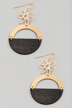 Load image into Gallery viewer, Round Drop Earrings - More Colors Available