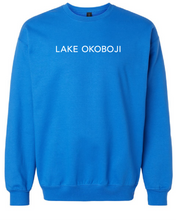 Load image into Gallery viewer, "Lake Okoboji" Midwesterner Adult Softstyle Crewneck Sweatshirt - More Colors Available