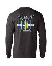 Load image into Gallery viewer, "Brew Crew" Adult Long Sleeve T-shirt (242TC) - More Colors Available
