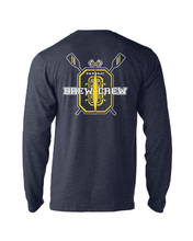 Load image into Gallery viewer, "Brew Crew" Adult Long Sleeve T-shirt (242TC) - More Colors Available