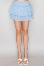 Load image into Gallery viewer, Elastic Ruffled Mini Skirt
