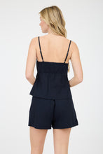 Load image into Gallery viewer, Split Hem Spaghetti Strap Top - More Colors Available
