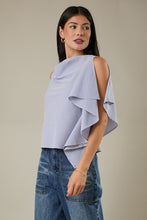 Load image into Gallery viewer, Sleeveless Top with Asymmetrical Detail - More Color Available
