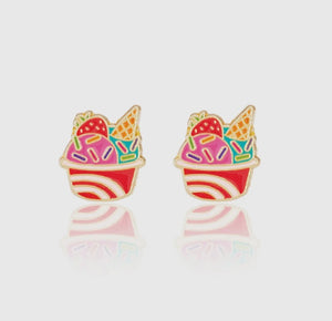 Assorted Stud Earrings (Kids)
