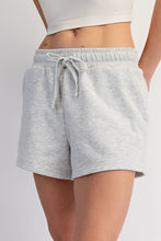 Load image into Gallery viewer, French Terry Playful Shorts in Heather Gray
