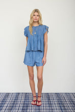 Load image into Gallery viewer, Elastic Waist Denim Shorts
