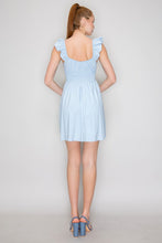 Load image into Gallery viewer, Ruffled Scoop Neck Mini Dress - More Colors Available
