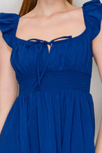 Load image into Gallery viewer, Ruffled Scoop Neck Mini Dress - More Colors Available
