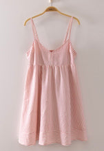Load image into Gallery viewer, Stripe Bow Babydoll Sundress - More Colors Available
