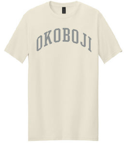 "FF1" Adult Softstyle T-Shirt (64000) - Charcoal on Natural