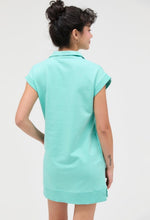 Load image into Gallery viewer, Half Zip Mock Neck Mini Dress - More Colors Available

