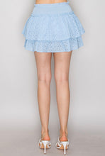 Load image into Gallery viewer, Elastic Ruffled Mini Skirt
