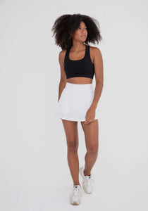 A-Line Active Tennis Skort - White