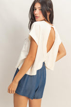 Load image into Gallery viewer, Acid Washed Open Back Top - More Colors Available

