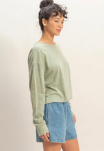 Load image into Gallery viewer, Open Back Long-Sleeve Top - More Colors Available
