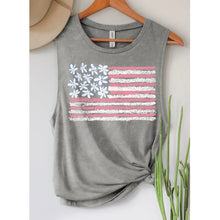 Load image into Gallery viewer, American Flag Mineral Graphic Tank - More Colors Available
