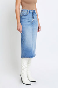 Payton Midi High Waist Pencil Skirt
