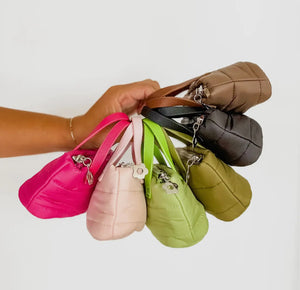 Mini Puff Bag Keychains - More Colors Available