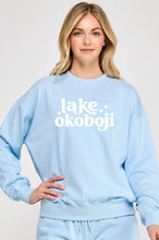 Load image into Gallery viewer, "Okoboji" Relaxed Fit Crew Neck Sweatshirt - More Colors Available
