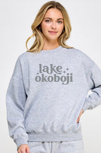 Load image into Gallery viewer, "Okoboji" Relaxed Fit Crew Neck Sweatshirt - More Colors Available
