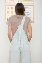 Load image into Gallery viewer, Washed Scoop Neck Raw Edge Short Sleeve Top - More Colors Available
