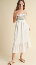 Load image into Gallery viewer, Striped Top Midi Dress
