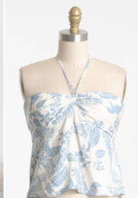 Load image into Gallery viewer, Tropical Print Halter Pants Set
