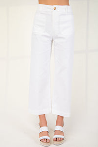 Ankle Cropped Pants - More Colors Available