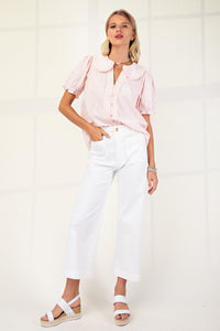 Ankle Cropped Pants - More Colors Available