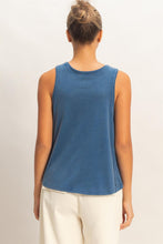 Load image into Gallery viewer, Sleeveless Raw Edged Top - More Colors Avaiable
