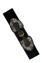 Load image into Gallery viewer, Boho Rattan Buckle Elastic Belt - More Colors Available
