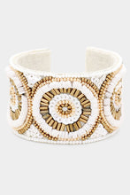 Load image into Gallery viewer, Boho Beaded Cuff Bracelet - More Colors Available
