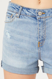 Mid-Rise Denim Shorts - More Colors Available