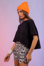 Load image into Gallery viewer, Half-Sleeve Boxy Top - More Colors Available
