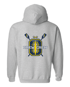 "Brew Crew" Adult Hooded Sweatshirt (18500G) - More Colors Available