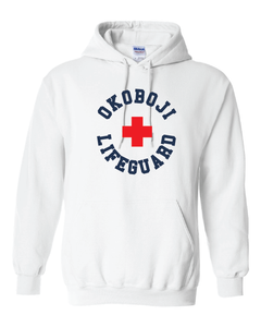 "Lifeguard" Adult Hooded Sweatshirt (18500G) - More Colors Available