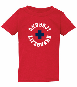 "Lifeguard" Youth T-Shirt (G5000B) - Red