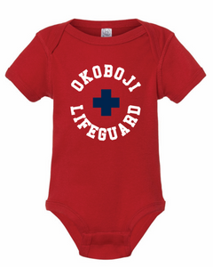 "Lifeguard" Infant Onesie (RS4400) - Red