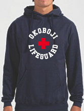 Load image into Gallery viewer, &quot;Lifeguard&quot; Adult Hooded Sweatshirt (T320) - More Colors Available
